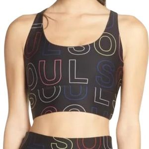 Soul by SoulCycle Knockout Print Sports Bra